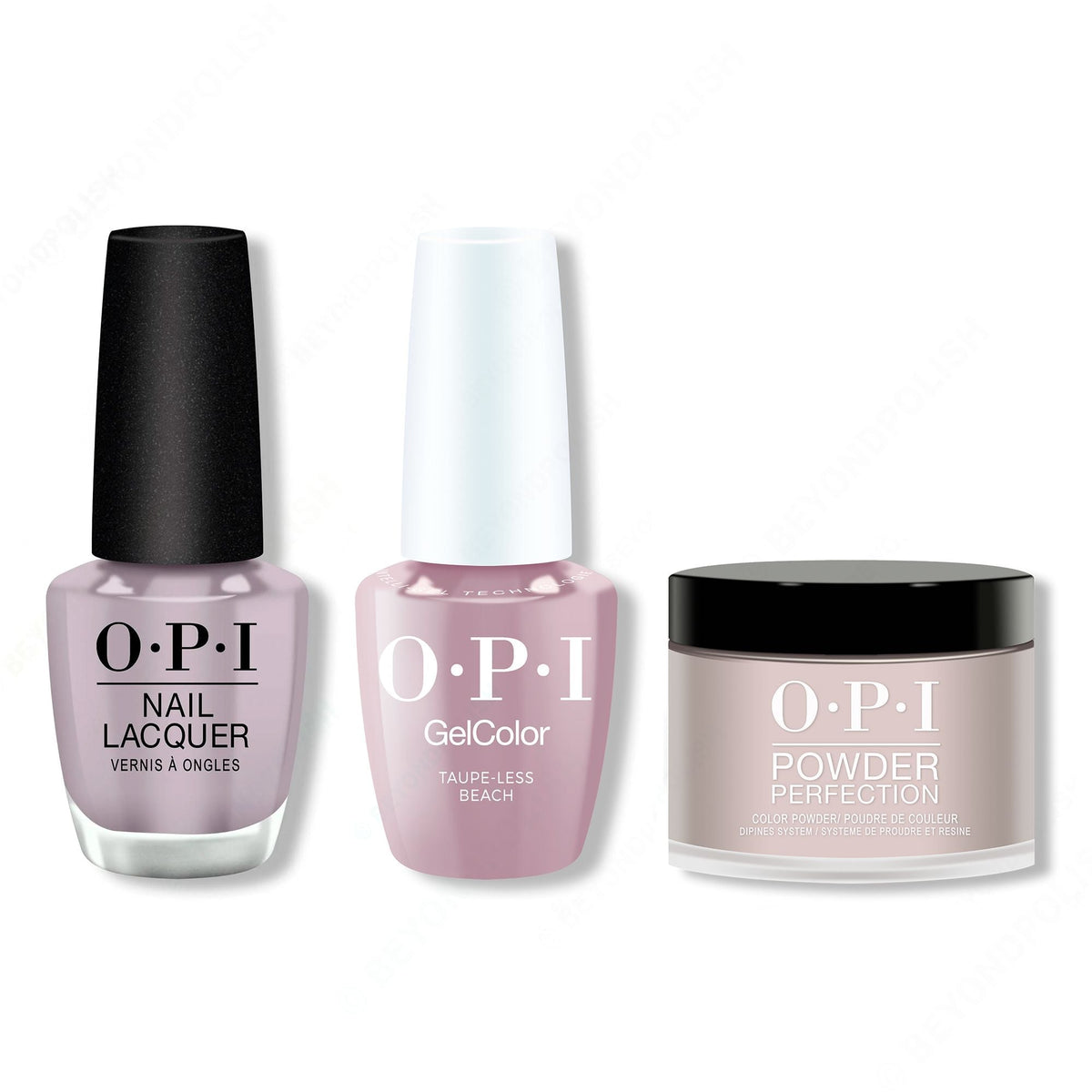 OPI - Intelli-Gel, Lacquer & Dip Combo - Taupe-less Beach - Salon Quality