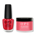 OPI - Lacquer & Dip Combo - Big Apple Red - Salon Quality