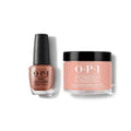 OPI - Lacquer & Dip Combo - Chocolate Mousse - Salon Quality