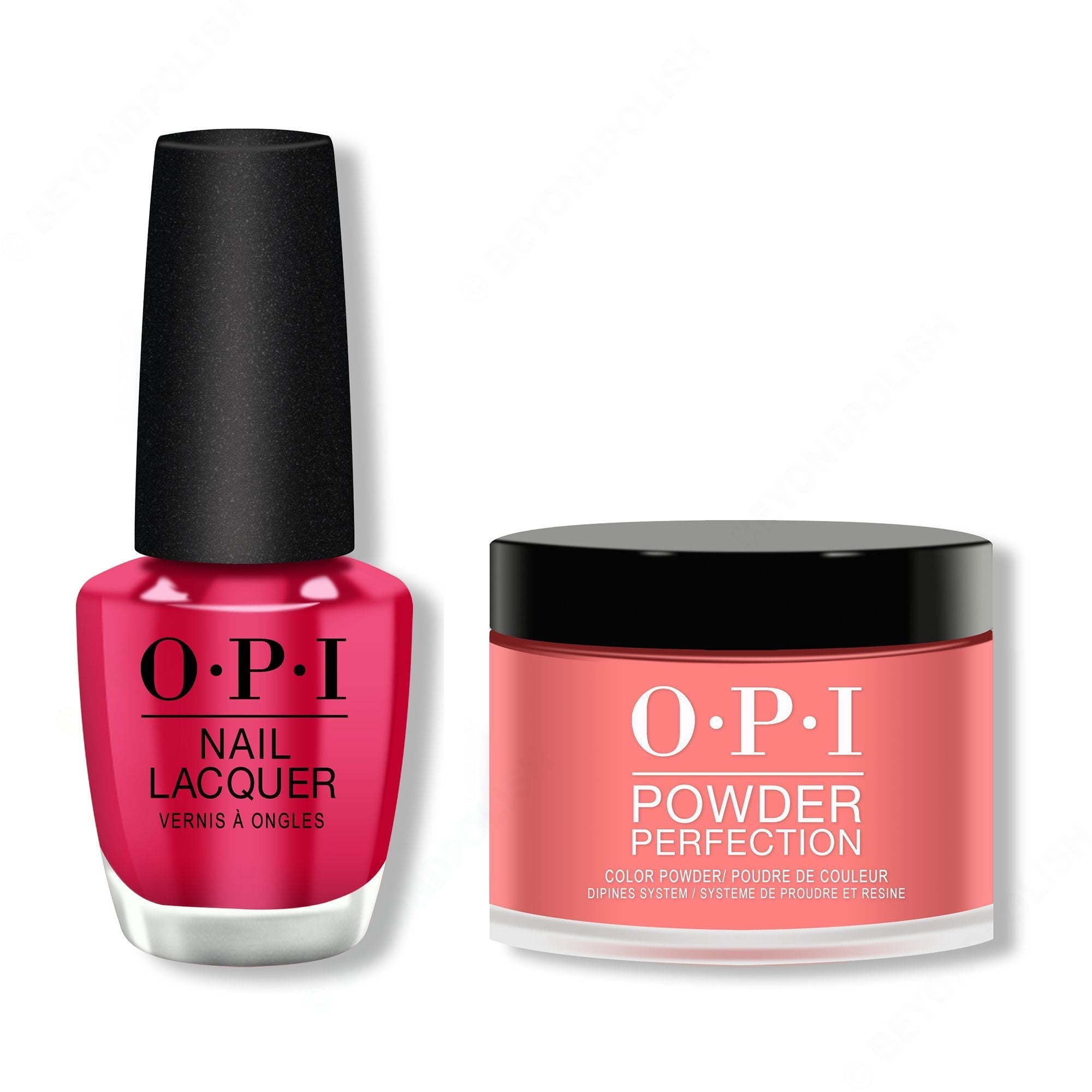 OPI - Lacquer & Dip Combo - Dutch Tulips - Salon Quality