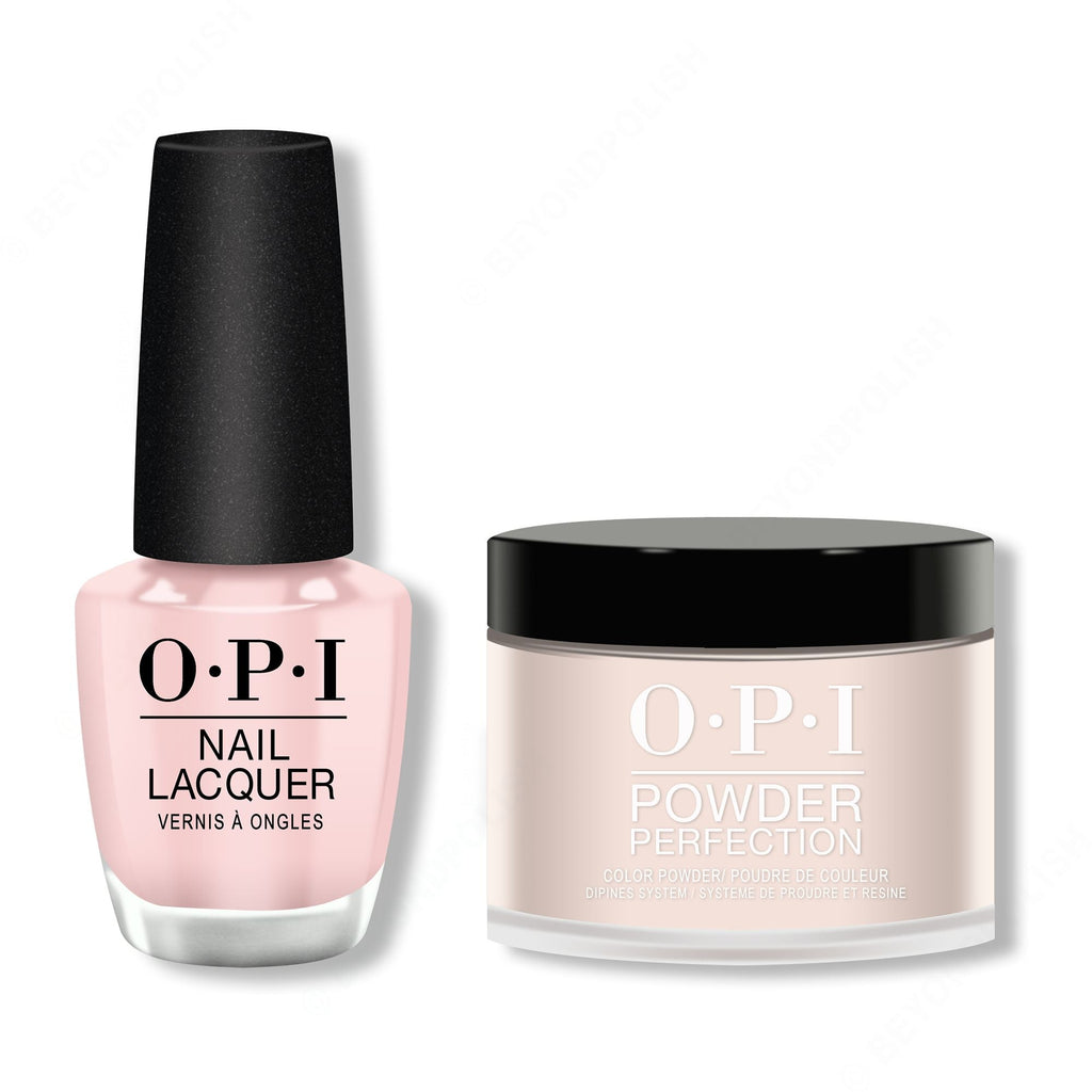 OPI - Lacquer & Dip Combo - Put it in Neutral - Salon Quality
