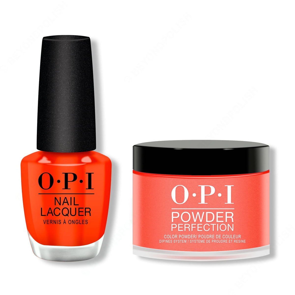 OPI - Lacquer & Dip Combo - Rust & Relaxation - Salon Quality