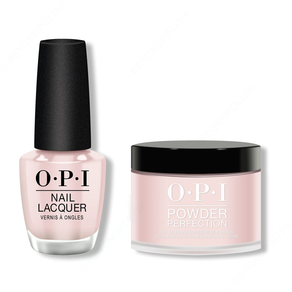 OPI - Lacquer & Dip Combo - Stop it I'm Blushing! - Salon Quality