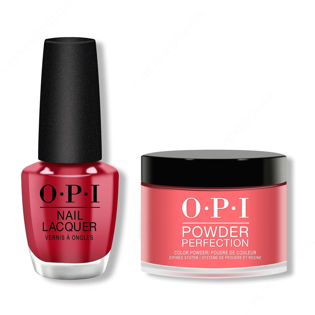 OPI - Lacquer & Dip Combo - The Thrill of Brazil - Salon Quality