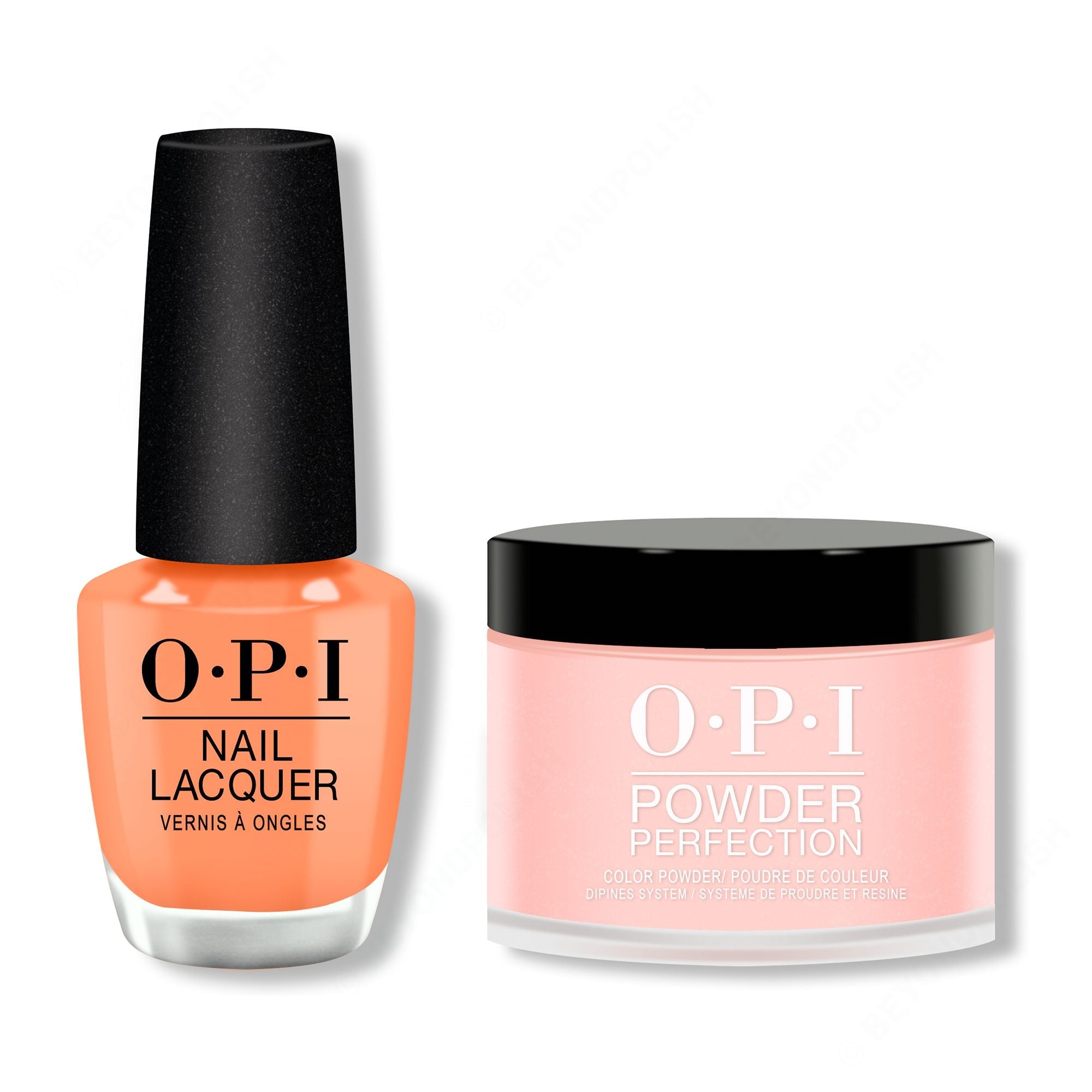 OPI - Lacquer & Dip Combo - Trading Paint - Salon Quality