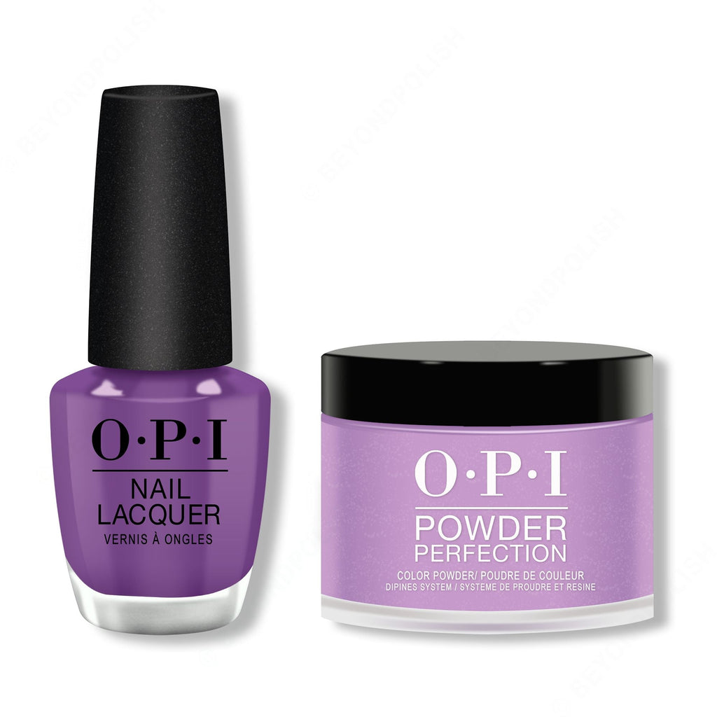 OPI - Lacquer & Dip Combo - Violet Visionary - Salon Quality