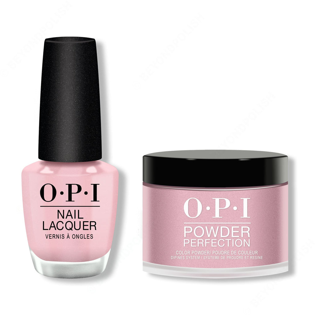 OPI - Lacquer & Dip Combo - You've Got That Glas-glow - Salon Quality