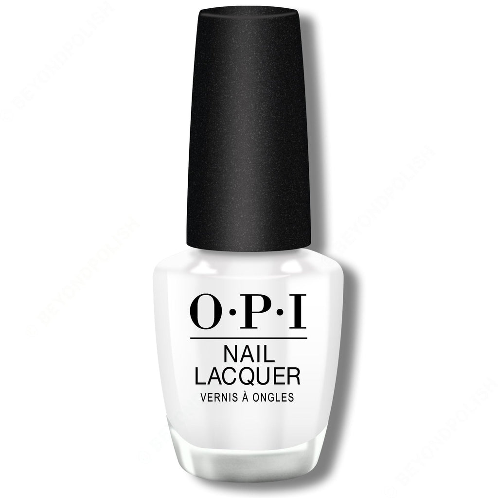 OPI Nail Lacquer - Alpine Snow 0.5 oz - Salon Quality
