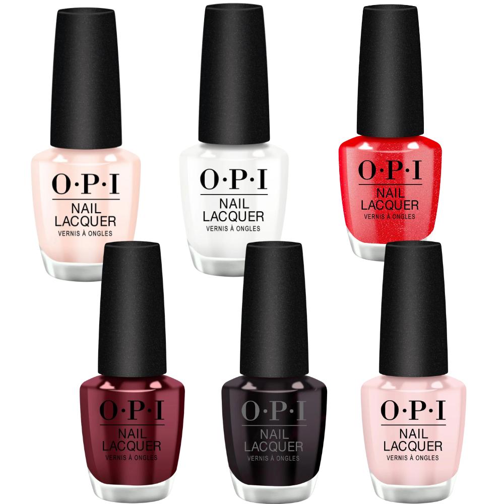 OPI - Nail Lacquer Best Sellers 6-Pc Set - Salon Quality