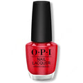 OPI Nail Lacquer - Big Apple Red 0.5 oz - Salon Quality