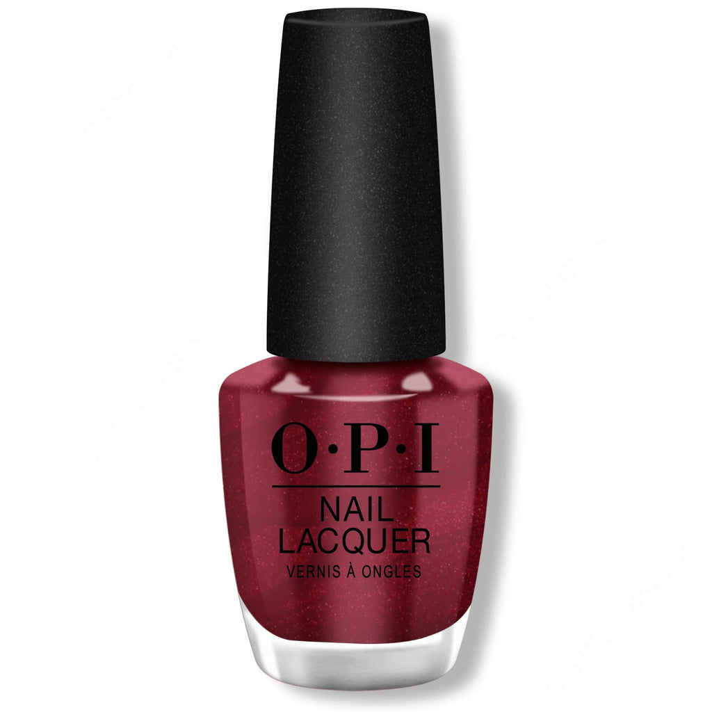 OPI Nail Lacquer - Bogota Blackberry 0.5 oz - Salon Quality