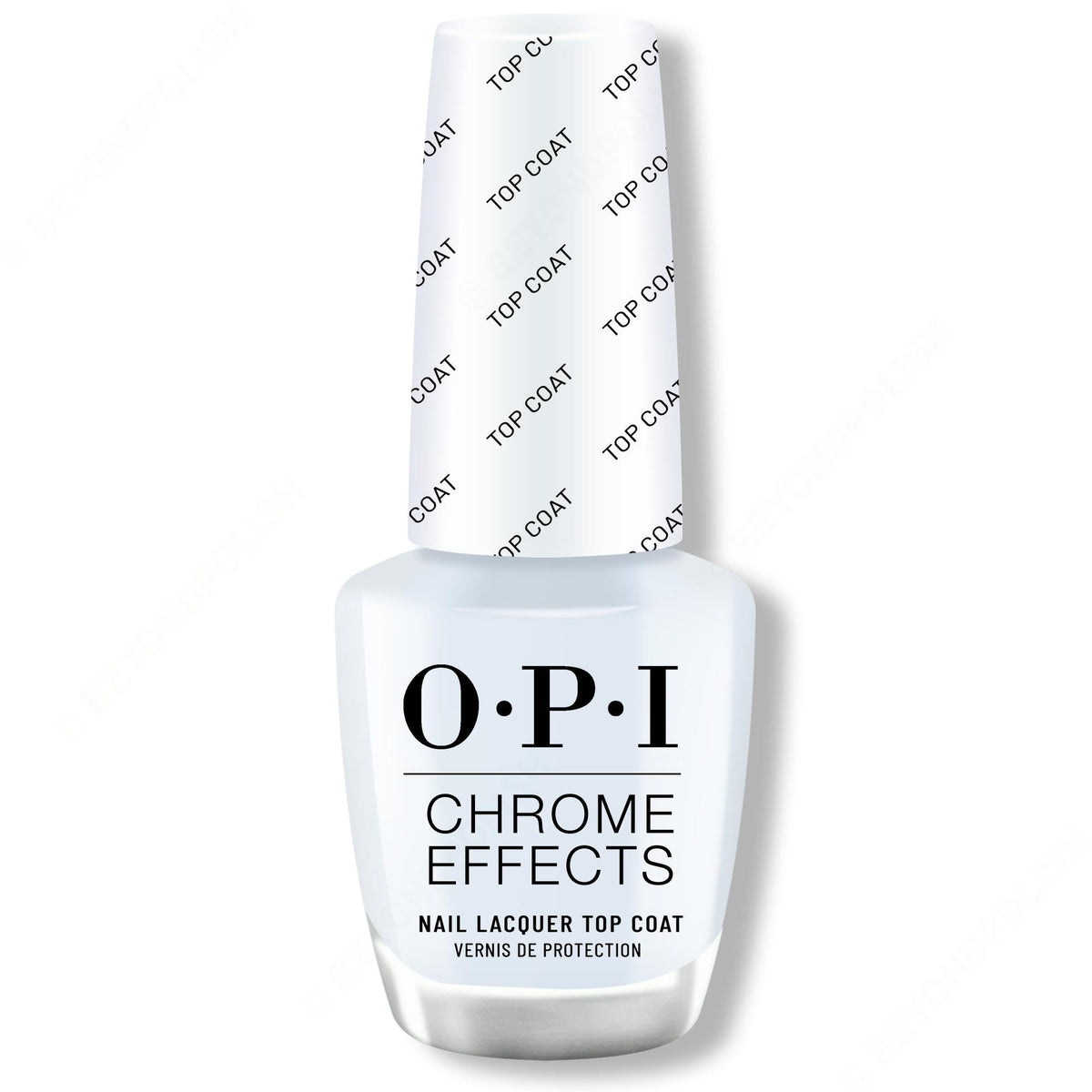 OPI Nail Lacquer - Chrome Effects Lacquer Top Coat 0.50 oz - Salon Quality