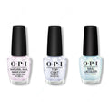 OPI - Nail Lacquer Combo - Base, Top & Air We Go - Salon Quality