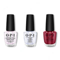 OPI - Nail Lacquer Combo - Base, Top & Amore at the Grand Canal 0.5 oz - Salon Quality