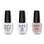 OPI - Nail Lacquer Combo - Base, Top & Bare My Soul 0.5 oz - Salon Quality