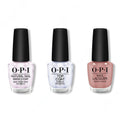 OPI - Nail Lacquer Combo - Base, Top & Barefoot in Barcelona 0.5 oz - Salon Quality