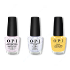 OPI - Nail Lacquer Combo - Base, Top & (Bee)Ffr - Salon Quality