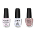 OPI - Nail Lacquer Combo - Base, Top & Berlin There Done That 0.5 oz - Salon Quality