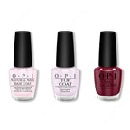 OPI - Nail Lacquer Combo - Base, Top & Big Sagittarius Energy - Salon Quality