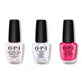 OPI - Nail Lacquer Combo - Base, Top & Blame the Mistletoe - Salon Quality