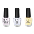 OPI - Nail Lacquer Combo - Base, Top & Buttafly - Salon Quality