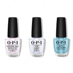 OPI - Nail Lacquer Combo - Base, Top & Can't Find My Czechbook 0.5 oz - Salon Quality