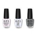 OPI - Nail Lacquer Combo - Base, Top & Clean Slate - Salon Quality