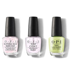 OPI - Nail Lacquer Combo - Base, Top & Clear Your Cash - Salon Quality