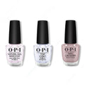 OPI - Nail Lacquer Combo - Base, Top & Crimp and Proper - Salon Quality