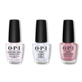 OPI - Nail Lacquer Combo - Base, Top & Cyborn Again - Salon Quality