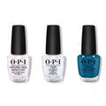 OPI - Nail Lacquer Combo - Base, Top & Duomo Days, Isola Nights 0.5 oz - Salon Quality