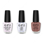OPI - Nail Lacquer Combo - Base, Top & Espresso Your Inner Self - Salon Quality