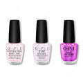 OPI - Nail Lacquer Combo - Base, Top & Feelin' Libra-ted - Salon Quality