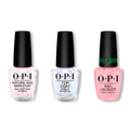 OPI - Nail Lacquer Combo - Base, Top & Ga-Linda - Salon Quality