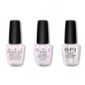 OPI - Nail Lacquer Combo - Base, Top & Gemini And I - Salon Quality