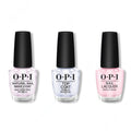 OPI - Nail Lacquer Combo - Base, Top & Getting Nadi On My Honeymoon 0.5 oz - Salon Quality