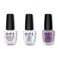 OPI - Nail Lacquer Combo - Base, Top & Grape Escape - Salon Quality