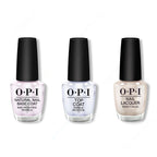 OPI - Nail Lacquer Combo - Base, Top & Hands in the Clouds - Salon Quality