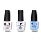 OPI - Nail Lacquer Combo - Base, Top & Happy Play-ce - Salon Quality