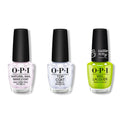 OPI - Nail Lacquer Combo - Base, Top & Hello Kindness - Salon Quality