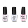 OPI - Nail Lacquer Combo - Base, Top & Hollywood & Vibe - Salon Quality