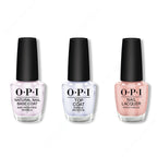 OPI - Nail Lacquer Combo - Base, Top & Humidi-Tea 0.5 oz - Salon Quality