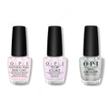 OPI - Nail Lacquer Combo - Base, Top & I Cancer-tainly Shine - Salon Quality