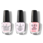 OPI - Nail Lacquer Combo - Base, Top & I Meta My Soulmate - Salon Quality