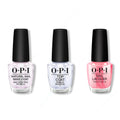 OPI - Nail Lacquer Combo - Base, Top & If U like Pinka Coladas - Salon Quality
