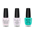 OPI - Nail Lacquer Combo - Base, Top & I'm Yacht Leaving - Salon Quality