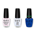 OPI - Nail Lacquer Combo - Base, Top & I'm the Wonderfullest - Salon Quality