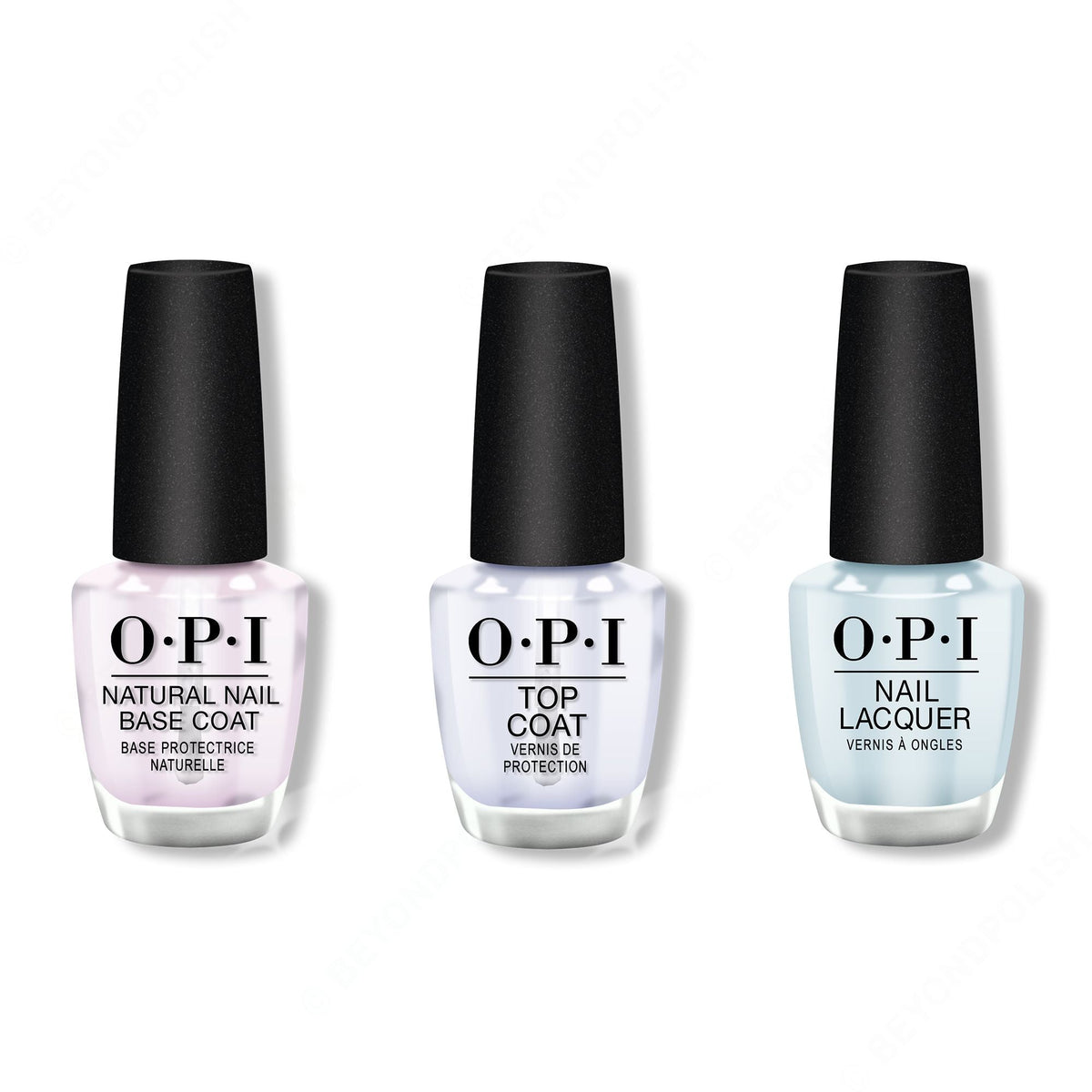 OPI - Nail Lacquer Combo - Base, Top & It's A Boy! 0.5 oz - Salon Quality