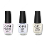 OPI - Nail Lacquer Combo - Base, Top & Let Me Bayou a Drink 0.5 oz - Salon Quality