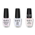 OPI - Nail Lacquer Combo - Base, Top & Let's Be Friends Forever - Salon Quality